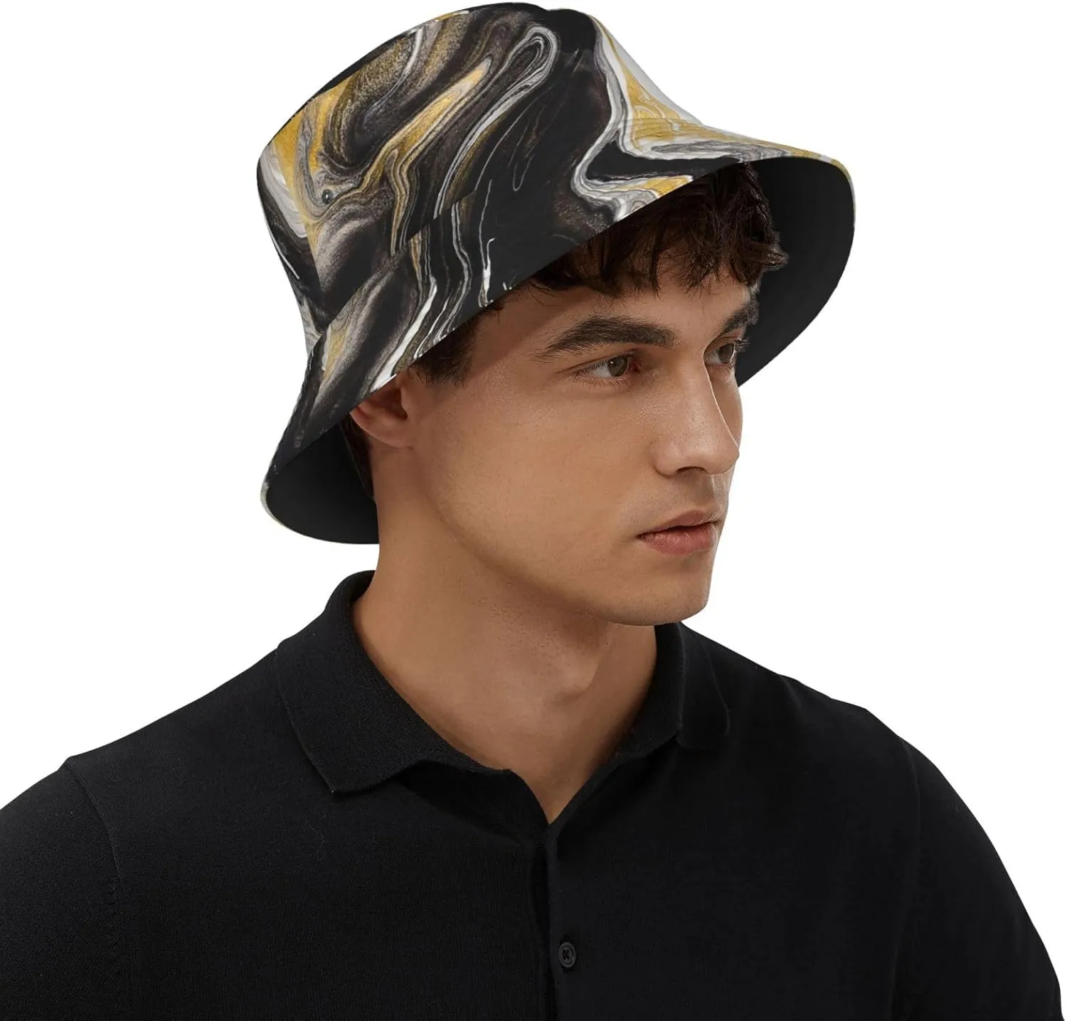 Gudetama Cute Bucket Hat for Women and Men Packable Travel Summer Sun Beach Golf Fishing Cap - Fashion Outdoor Boonie Hat
