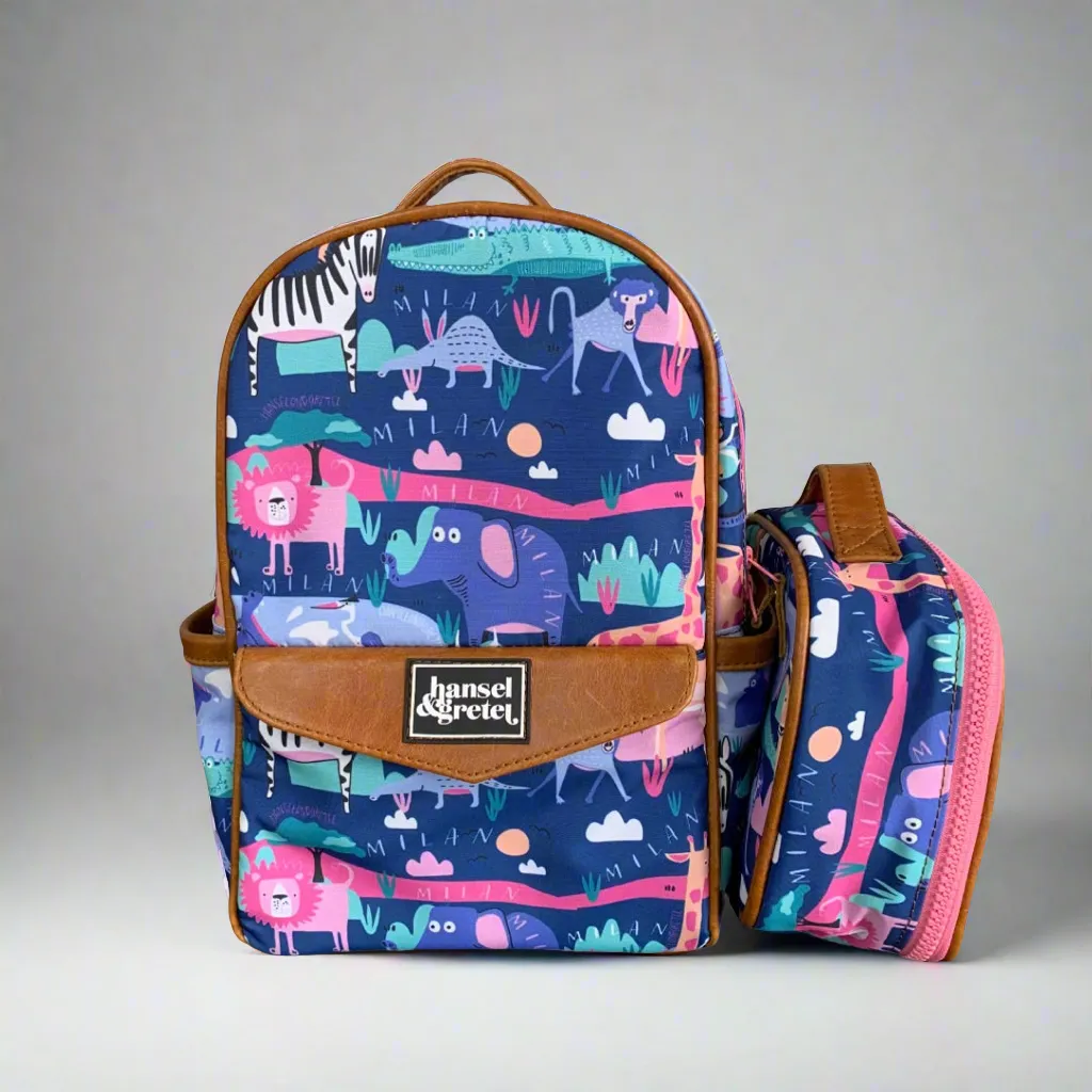 H&G Kids Backpack - Character & personalised Combo - Girls