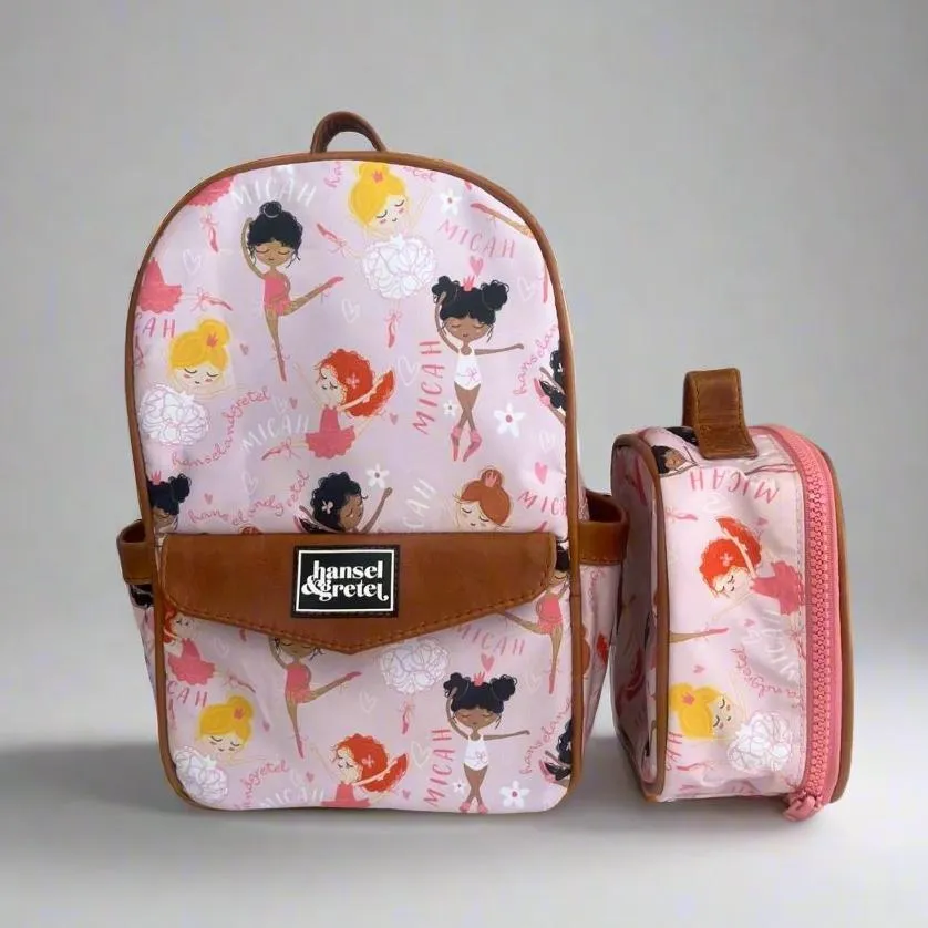 H&G Kids Backpack - Character & personalised Combo - Girls