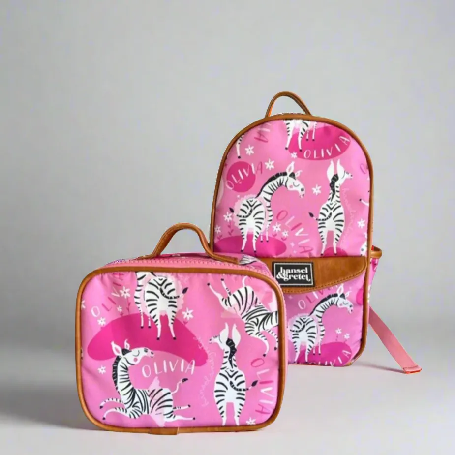 H&G Kids Backpack - Character & personalised Combo - Girls