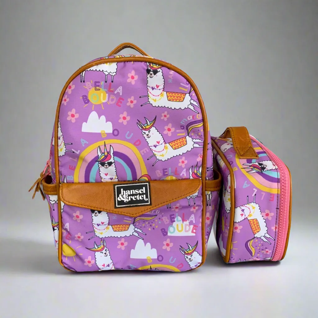 H&G Kids Backpack - Character & personalised Combo - Girls