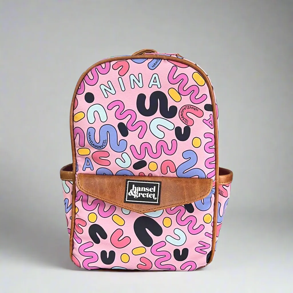 H&G Kids Backpack - Character & personalised Combo - Girls