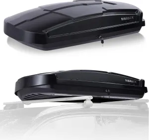 Hard Shell Roof Cargo Box, 16 Cu Ft Rooftop Cargo Carrier