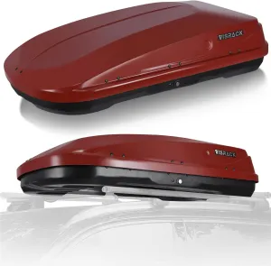 Hard Shell Roof Cargo Box, Red