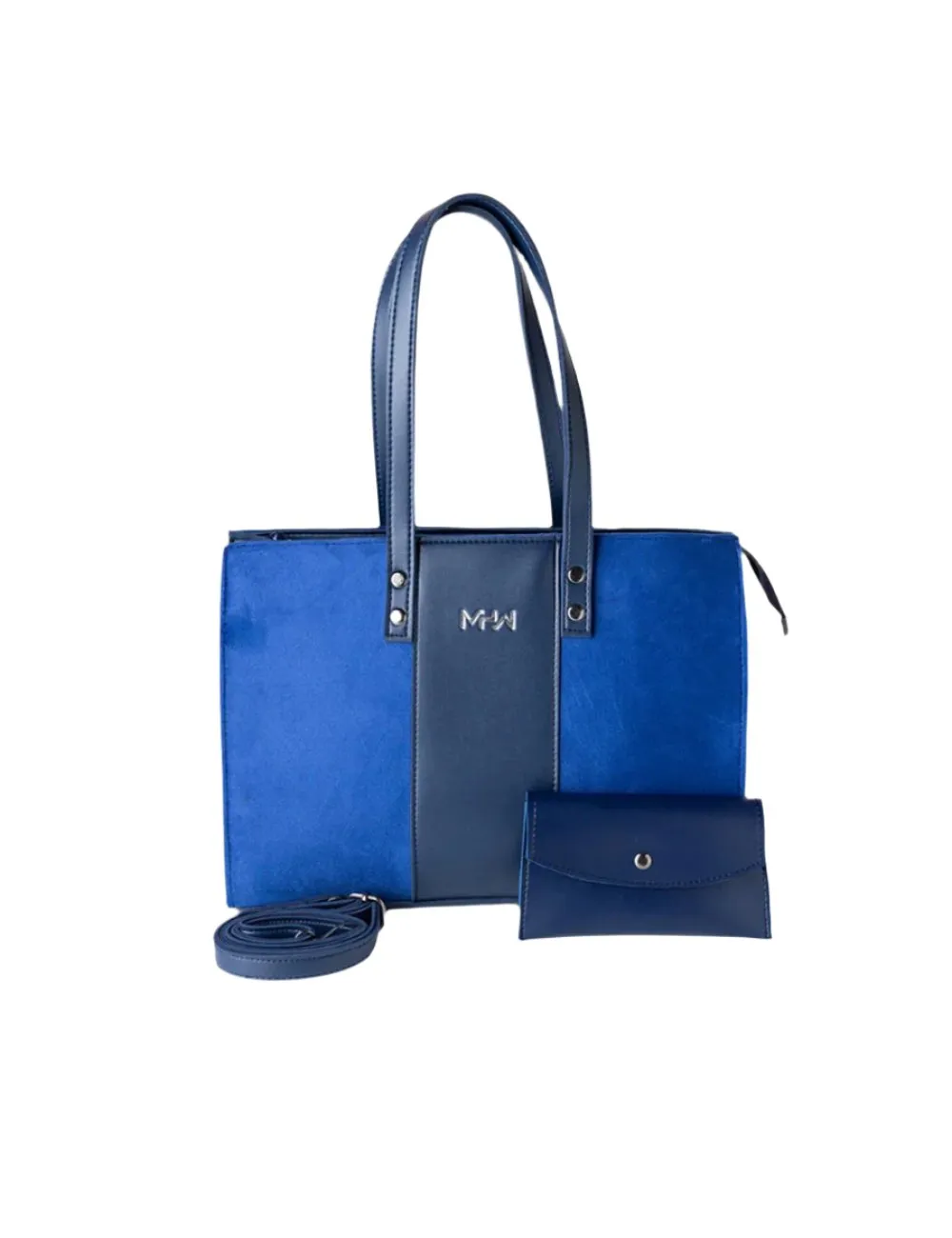 Harmony Royal Blue Tote Bag Set