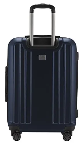 HAUPTSTADTKOFFER - X-Berg - Luggage Suitcase Hardside Spinner Trolley 4 Wheel Expandable, TSA, 75 cm, Darkblue mat