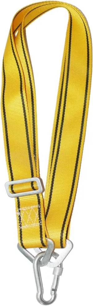 Heavy Duty Boxing Bag Hanger Strap Mount - Yellow, Supports Up to 1000lbs, Adjustable Length 40-80in, Reduces Noise, Ideal for Boxing, Muay Thai, MMA, Adults & Youth