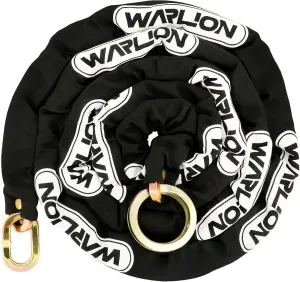 Heavy Duty Security Chain, 10ft x 3/8in Thick, Anti-Theft & Cut-Proof Motorcycle Chain with Cinch Ring - Secure Generators, Ebikes, & 2-Wheeled Vehicles