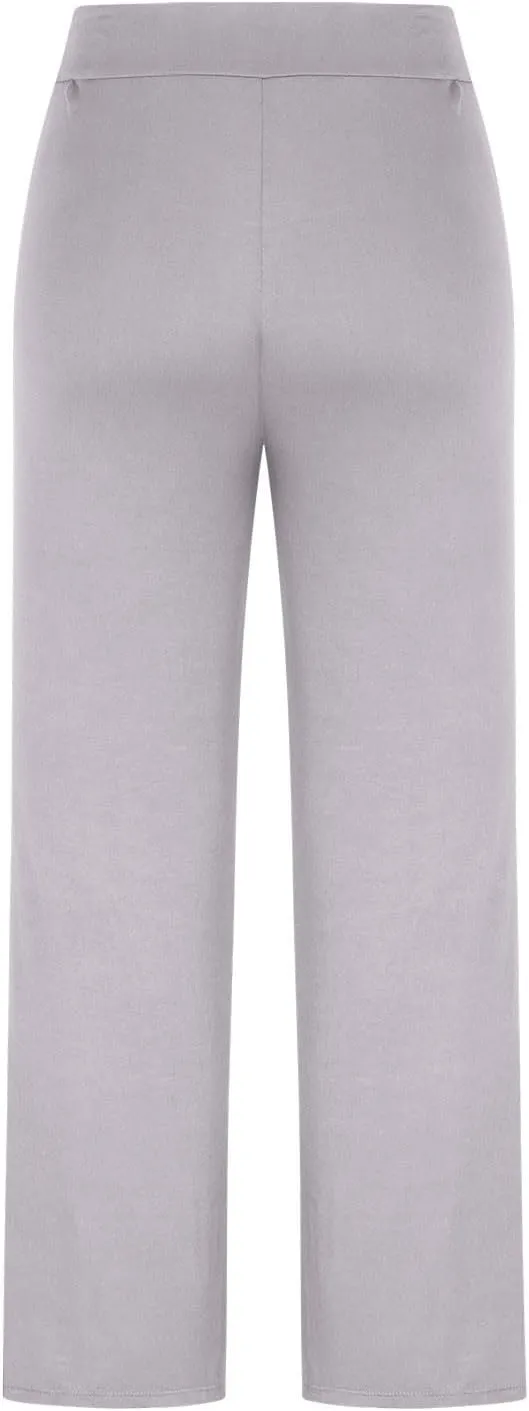 HGps8w Split Hem Flare Leggings for Women Soft Modal High Waisted Casual Bootcut Gym Workout Yoga Pants with Pockets