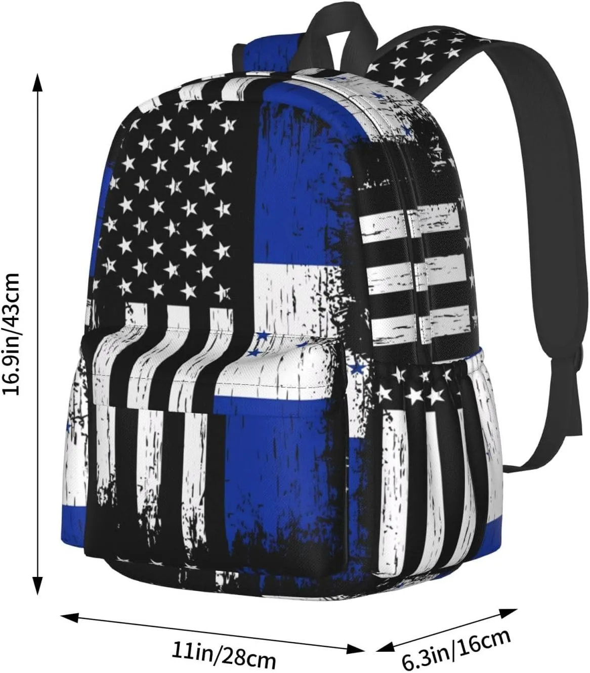 Honduran American Flag Pride Honduras Large Travel Backpack Casual Backpacks Laptop Daypack Working Rucksack Lightweight Back Pack Sports Bag with Adjustable Shoulder Strap