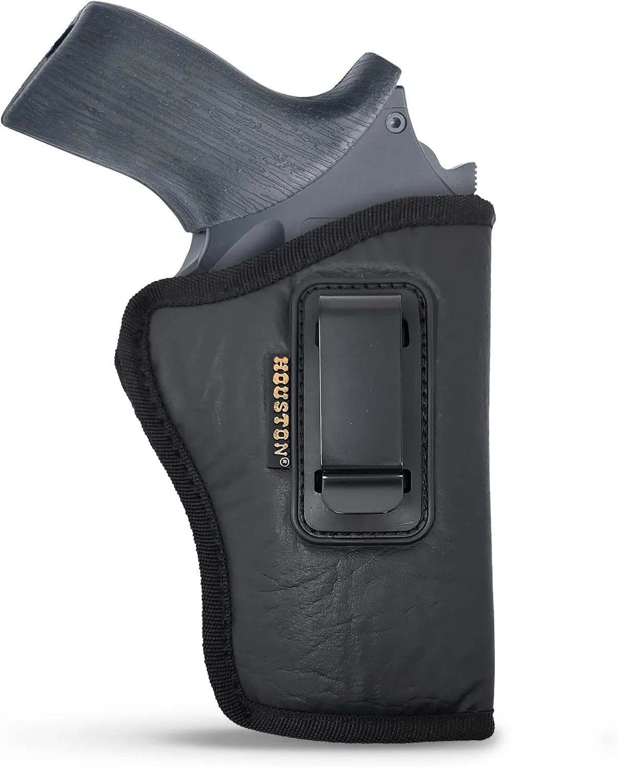 Houston Gun Holsters Black Inside Waistband Holster CHP 61R3 Concealed Carry by - Concealed Carry Holster for Rhino Rev 30DS/DSX, 357 Mag/3'' BBL