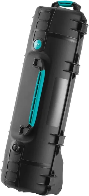 HPRC 6300WE Wheeled Rolling Resin Hard Case Without Foam, Black