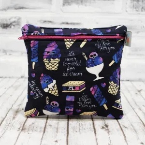 Ice Cream Cones Galazy Personalized Reusable Food Bag
