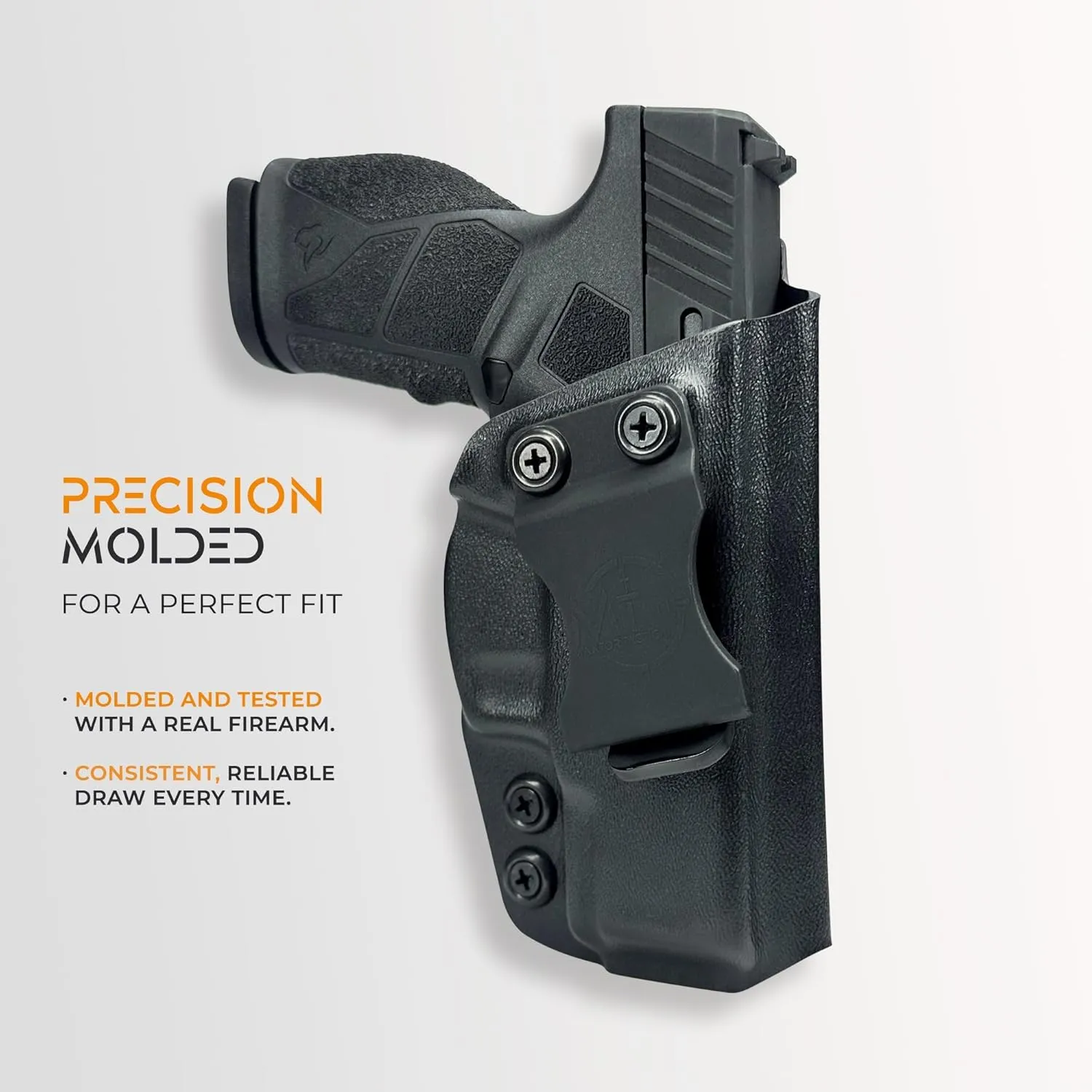 IWB Max Cover Holster Fits Springfield XD-M Elite 3.8'' Inside Waistband Kydex Gun Holster American Made Durable Lightweight Carry Gear