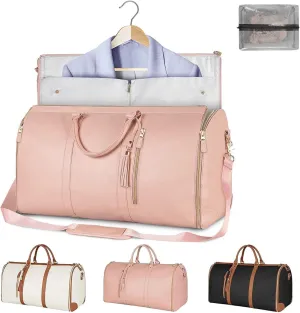 Jfxgjuv Emmafy Travelsmart Garment Bag, Emmafy Travelsmart Carry On Bag, Luux Travel Bag Foldable Clothing Bag Convertible Garment Duffel Bag for Travel
