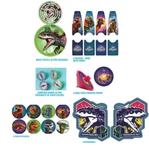 Jurassic World Mega Mix Value Pack Favors - 48 Pcs.