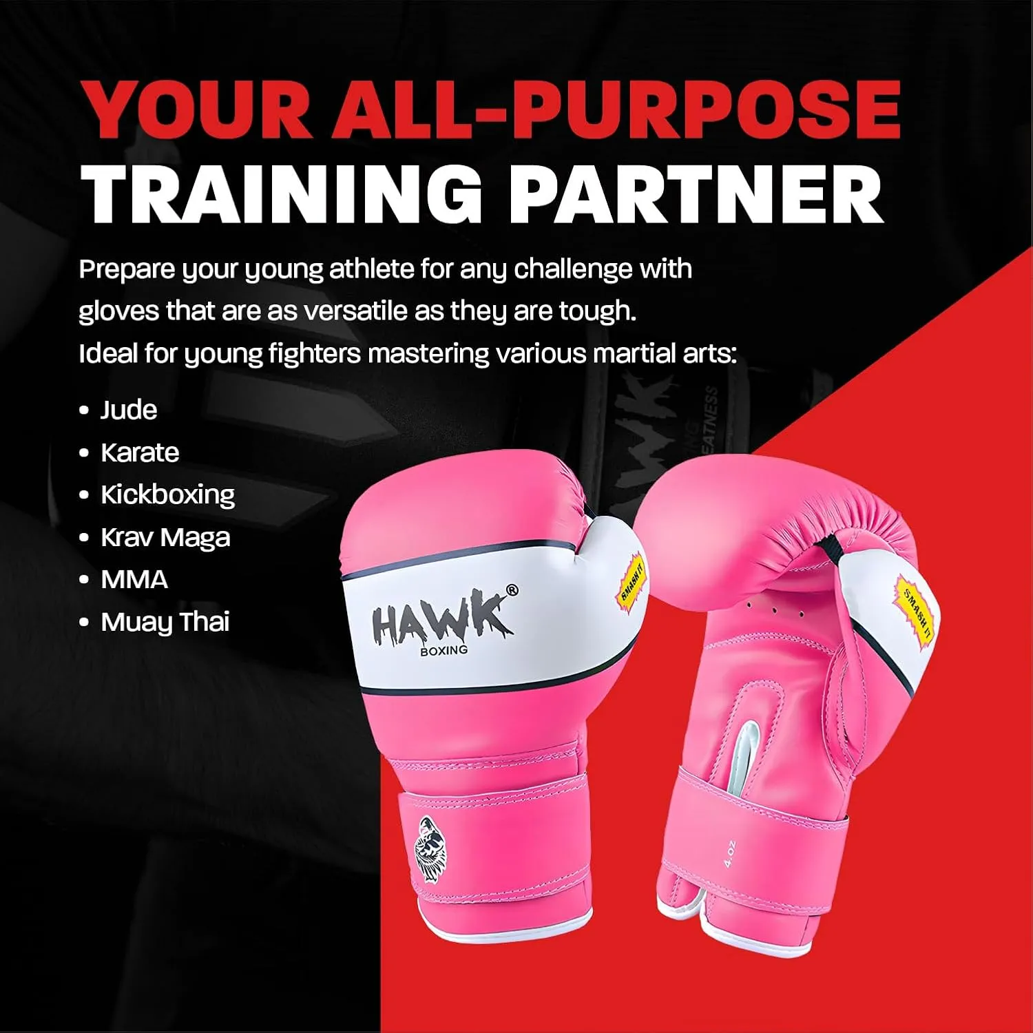 Kids Boxing Gloves for Kids Children Youth Punching Bag Kickboxing Muay Thai Mitts MMA Training Sparring Gloves