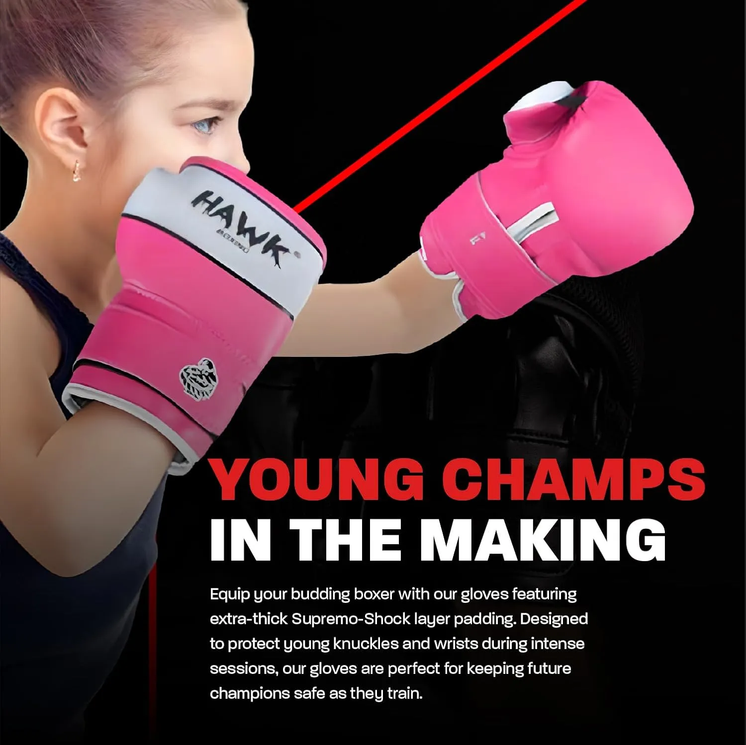 Kids Boxing Gloves for Kids Children Youth Punching Bag Kickboxing Muay Thai Mitts MMA Training Sparring Gloves