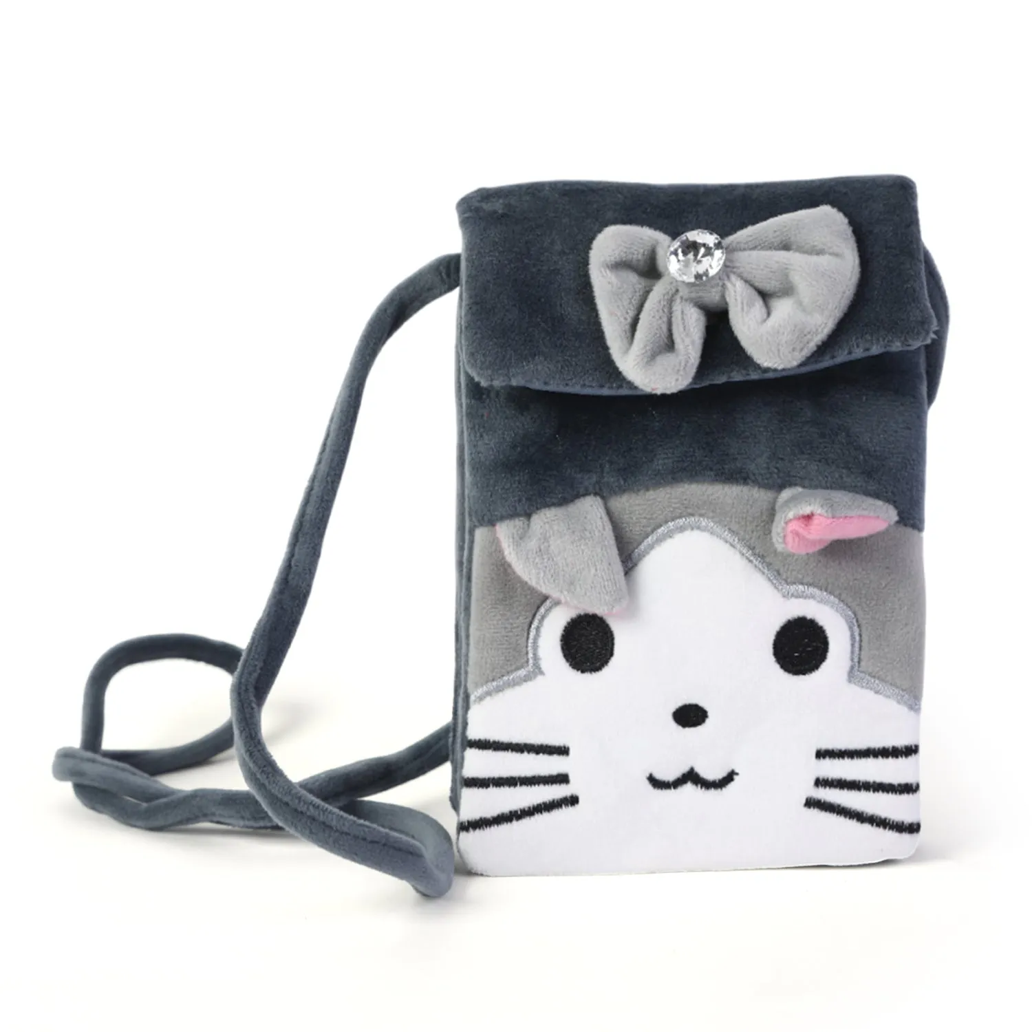 Kids Cartoon Character Stuff Mobile Pouch