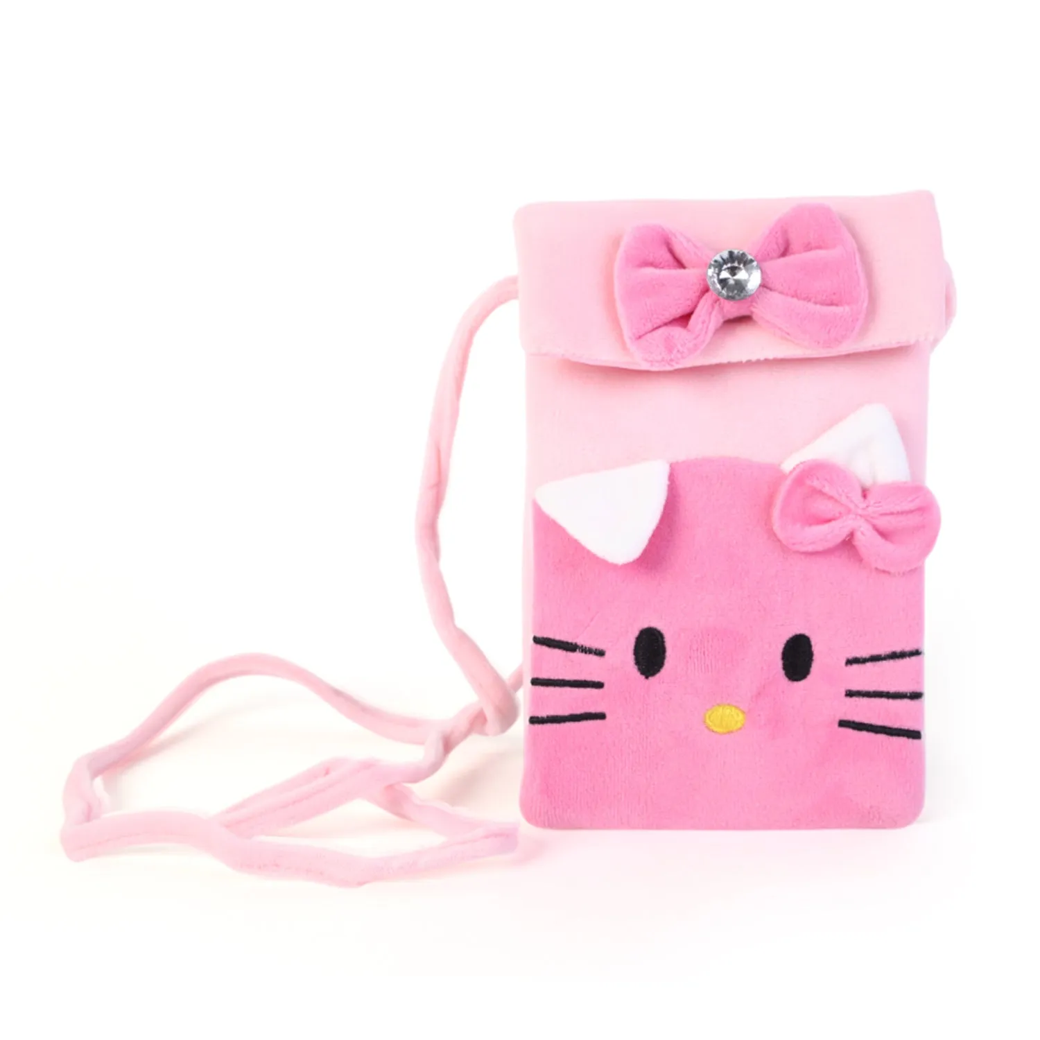 Kids Cartoon Character Stuff Mobile Pouch