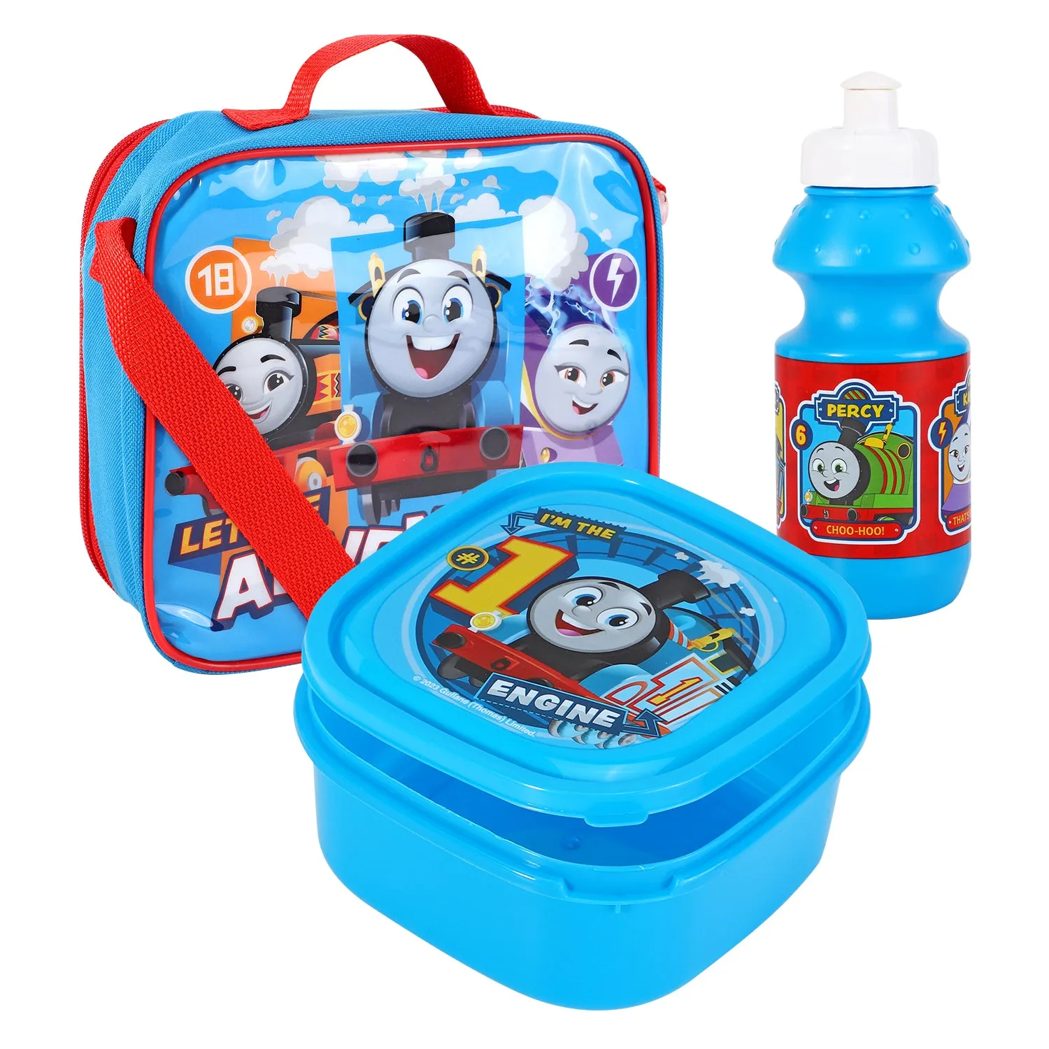 Kids Character 3 Pc Lunch Bag Set, Paw Patrol, Minnie, Stitch, Thomas, SpiderMan