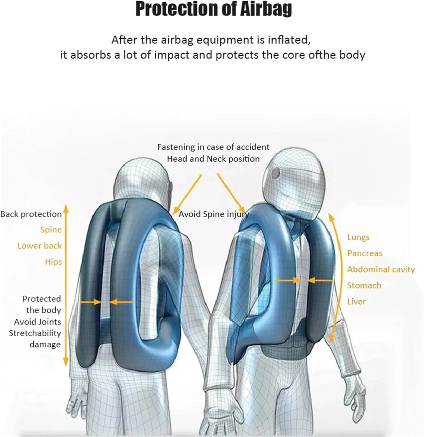 Kids Horse Riding Airbag Vest, 4 Seasons Reusable Unisex Equestrian Training Professional Protective Vest