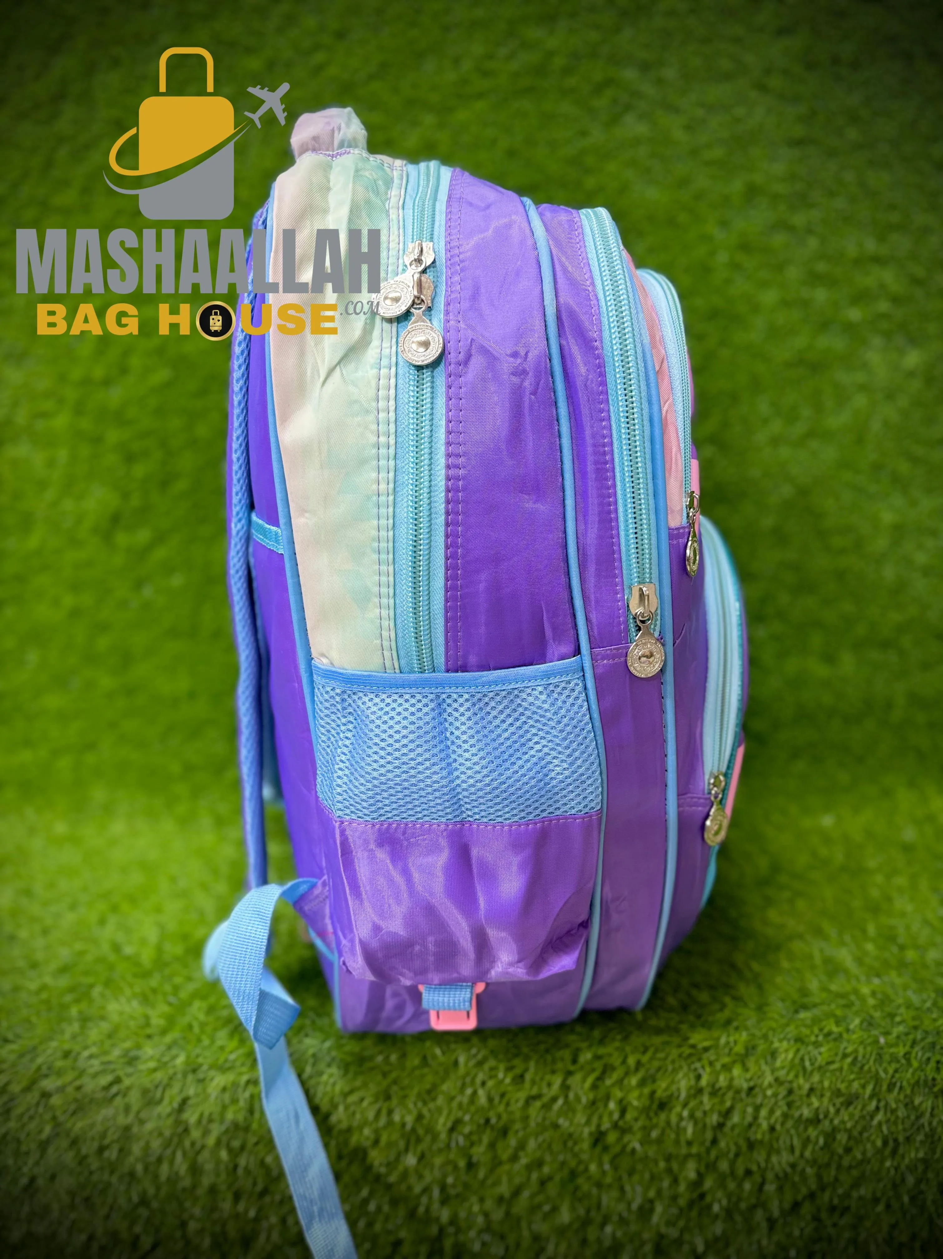 kids school character bag