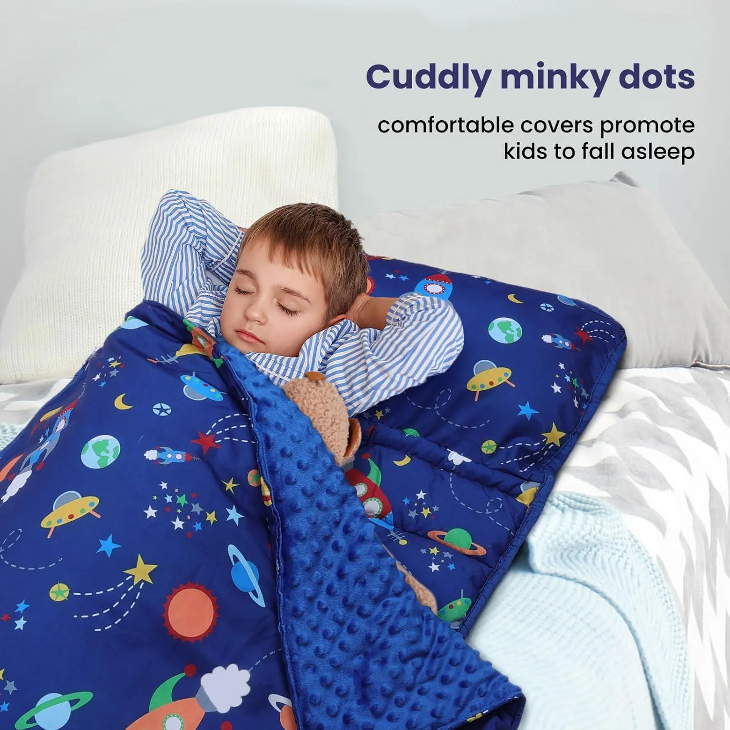 Kids Sleeping Bag Nap Mat with Removable Pillow and Blanket,Extra Thick Large 2 in 1 Slumber Bags for Boys Girls,Toddler Nap Mat for Preschool Daycare Travel Camping