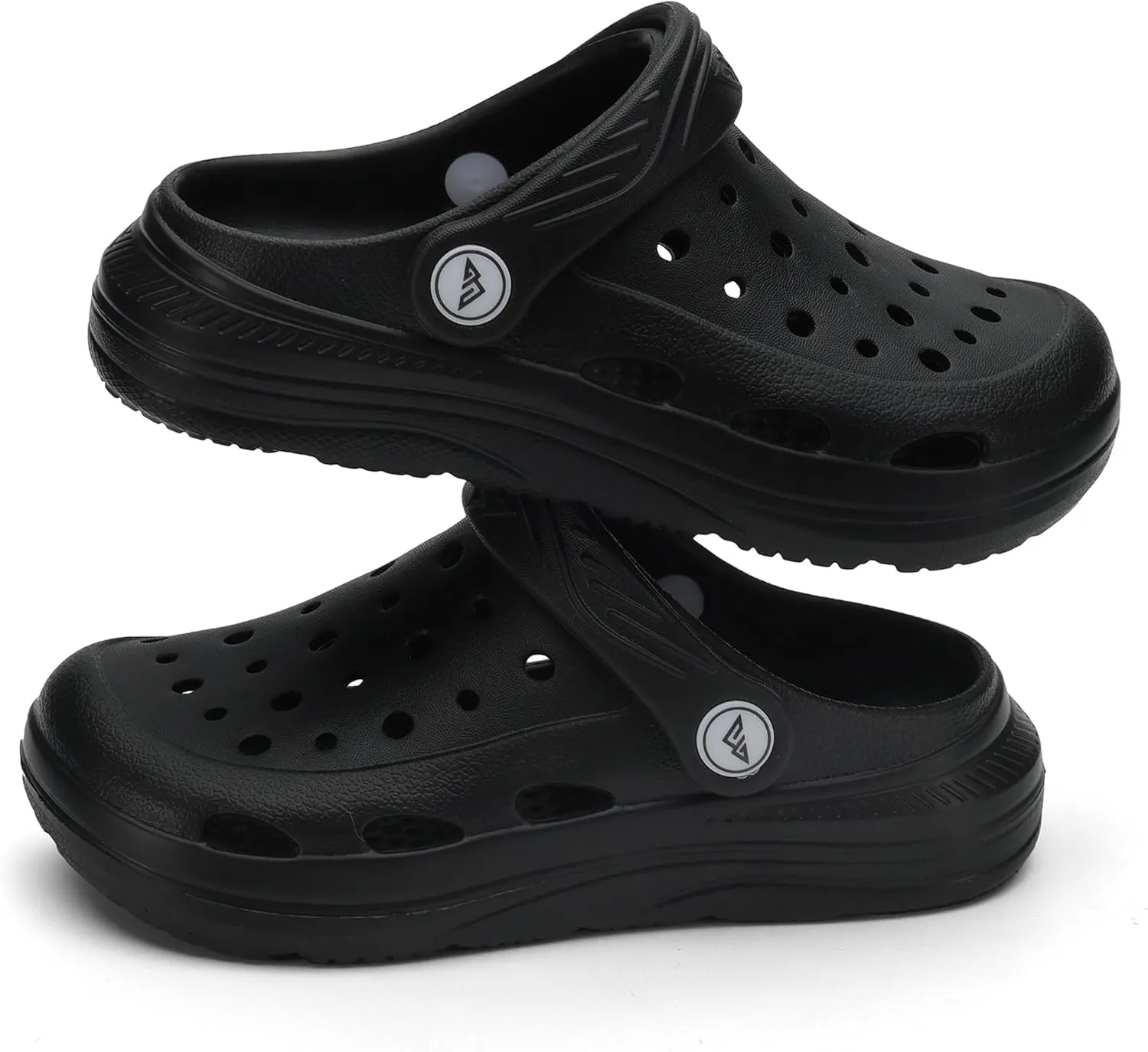 Kids Tie Dye Garden Clogs for Boys Girls | Lightweight Slip-On Water Shoes with Arch Support