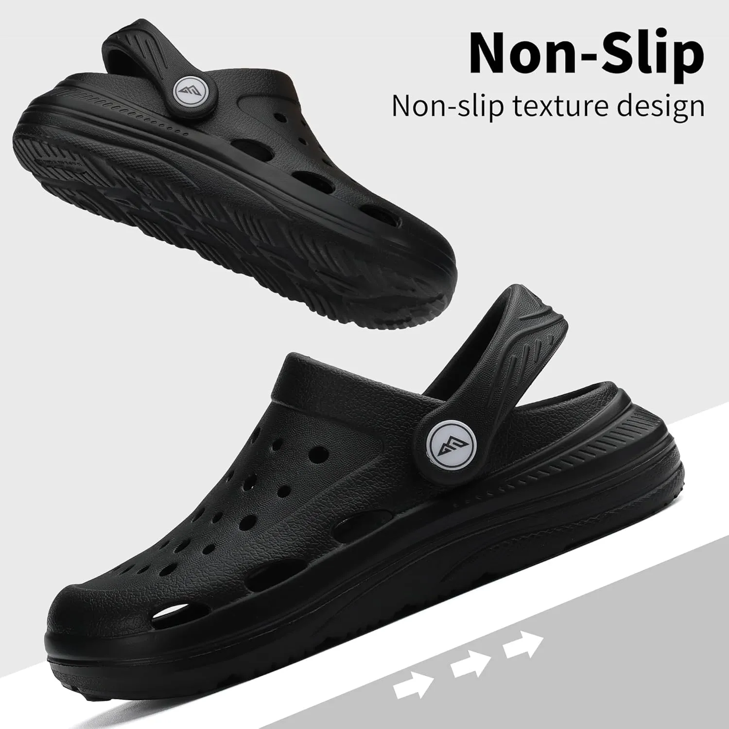 Kids Tie Dye Garden Clogs for Boys Girls | Lightweight Slip-On Water Shoes with Arch Support