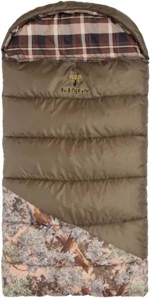 King's Camo Sleeping-Bags Hunter Junior  25 Degree Sleeping Bag