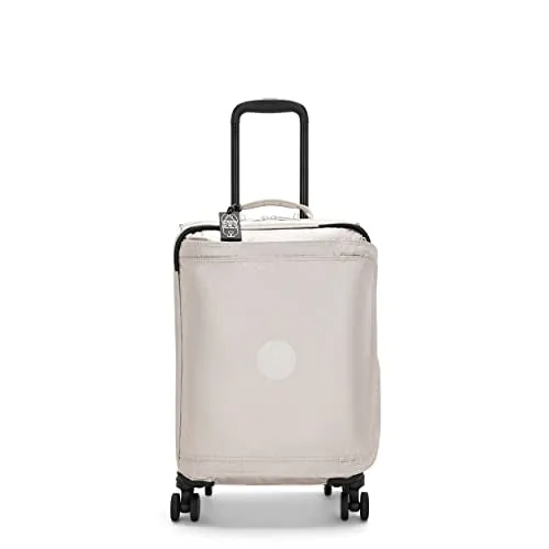 Kipling SPONTANEOUS S, Cabin-Sized, 4-Wheeled 360° Suitcase with Elastic Straps, TSA Lock, 53 cm, 37.5 L, Metallic Glow