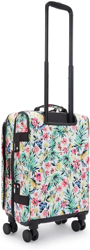 Kipling SPONTANEOUS S Small cabin size wheeled luggage, Carry On, Cocktail Floral, One Size