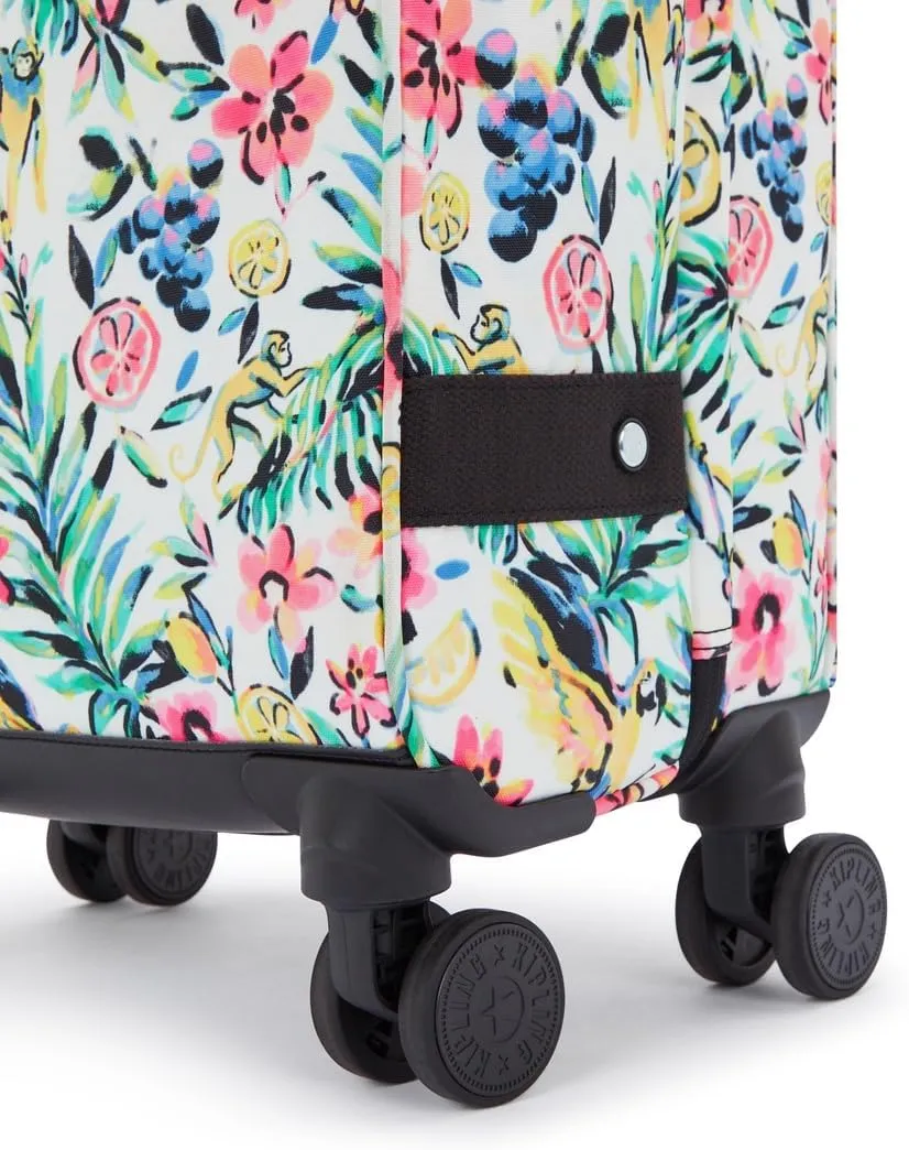 Kipling SPONTANEOUS S Small cabin size wheeled luggage, Carry On, Cocktail Floral, One Size