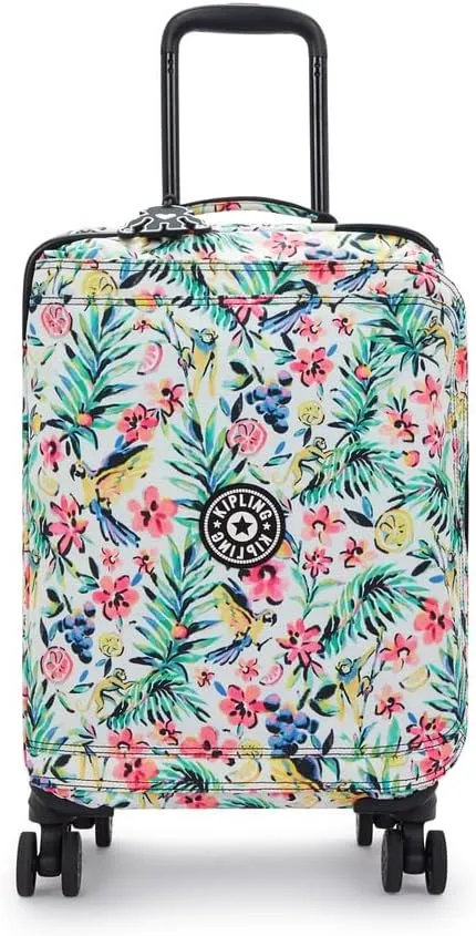 Kipling SPONTANEOUS S Small cabin size wheeled luggage, Carry On, Cocktail Floral, One Size