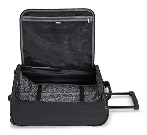 Kipling Teagan C, Extra Small cabine Size Wheeled Duffle, 55cm, 33 L, Black Noir