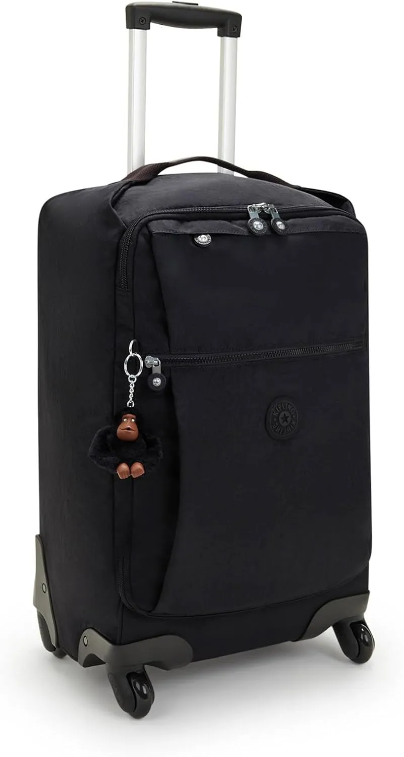 Kipling Women’s Darcey Small 22-Inch Softside Carry-On Rolling Luggage, Nylon, 360 Degree Spinning Wheels