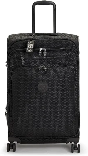 Kipling Youri Spin Medium Printed 4 Wheeled Rolling Luggage