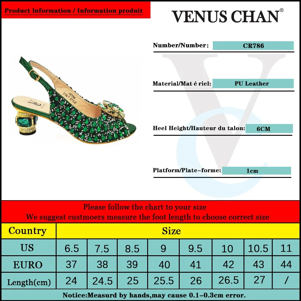 Lady's Italian Leather Shoe and Bag Set Blue Color Shoe with Matching Bag