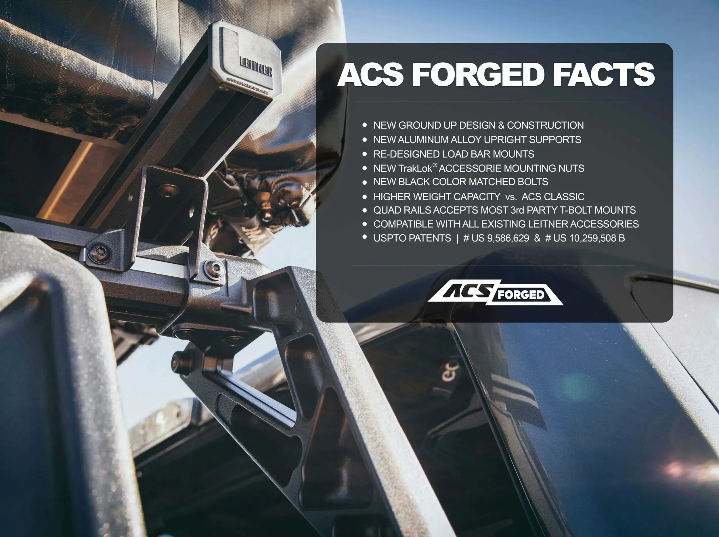 Leitner Designs ACS FORGED | Active Cargo System - No Drill For Jeep