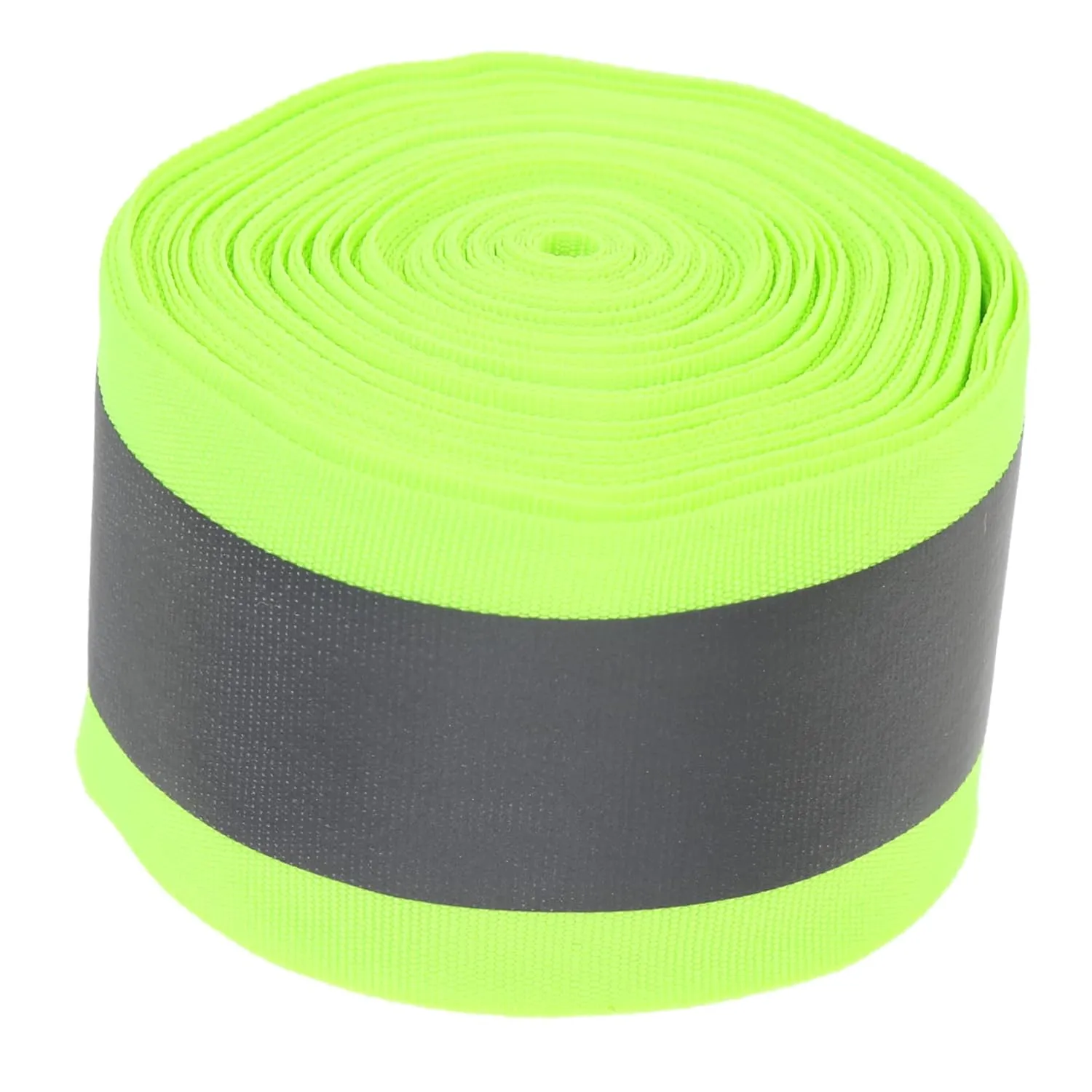 LIFKOME 1Roll Sew Reflective Webbing High Visibility Reflective Tape Strip Meters Fluorescent Clothing Safety Reflector for Vests Bags Hats and Pet Gear