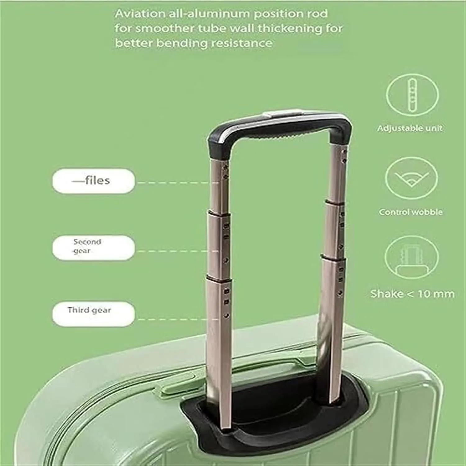 Light Suitcase 18inch Suitcases With 4 Wheels ABS Luggage Bag For Travel Suitcase Carry On Luggage Wheeled Luggage (Color : C, Size : 18 in)