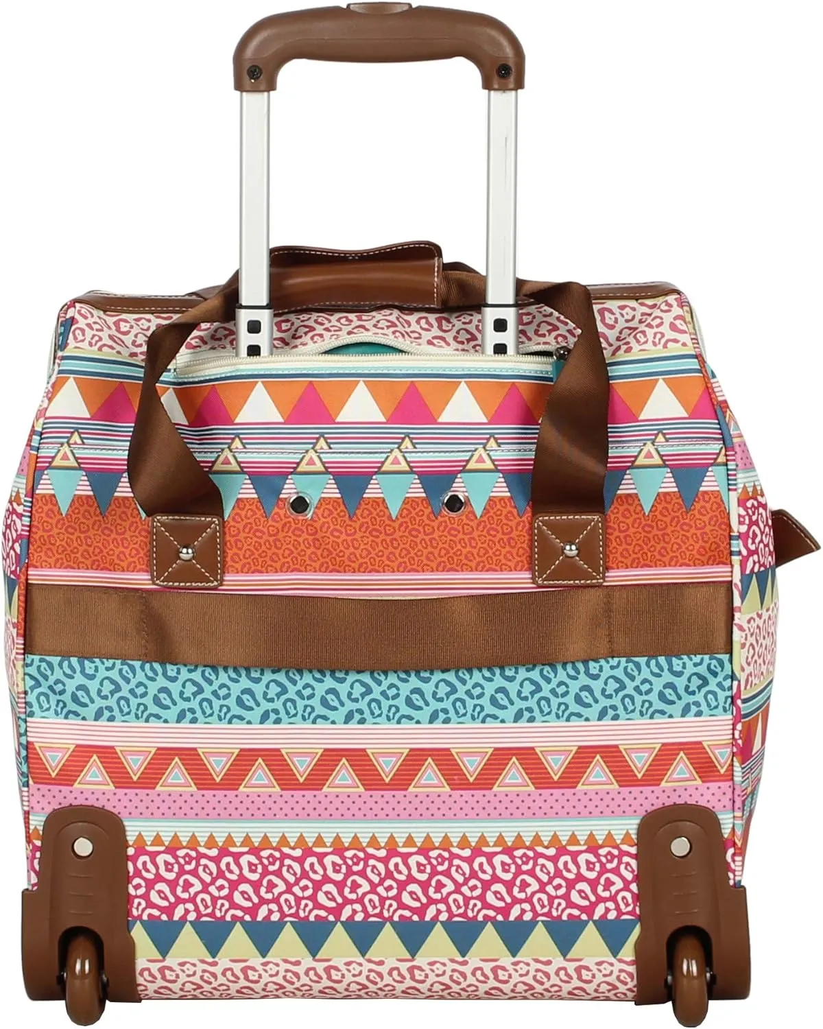 Lily Bloom Design Pattern Carry on Bag Wheeled Cabin Tote (On the Powl)