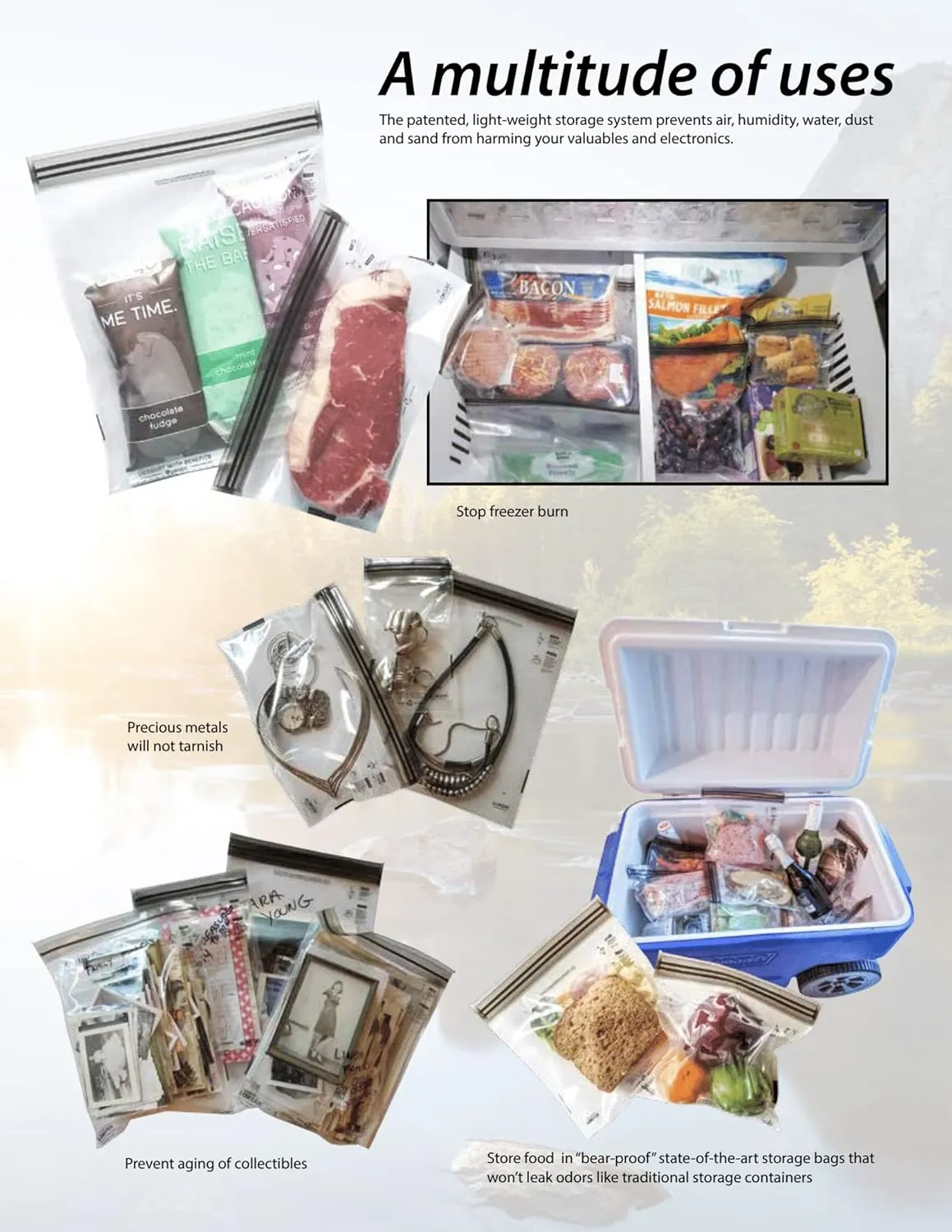 LOKSAK Aloksak Double Zip Waterproof Bag