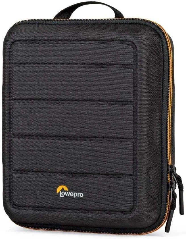 Lowepro Hardside CS 80 Case for Small Drone, Mirrorless Cameras, Larger Over-Ear Headphones, Black