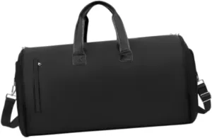 Luggage Bag Extra Large Suit Bag for Backpacking for Men Women Holiday Camping, Black
