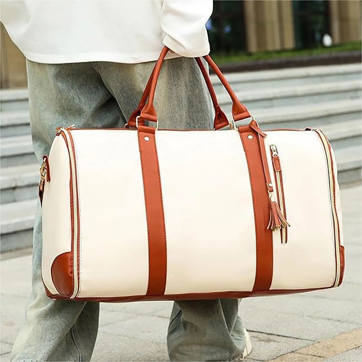 Luux Luuxbagsofficial Luux Bags Travel Duffel Bag, Medium Pink, Duffel Bag