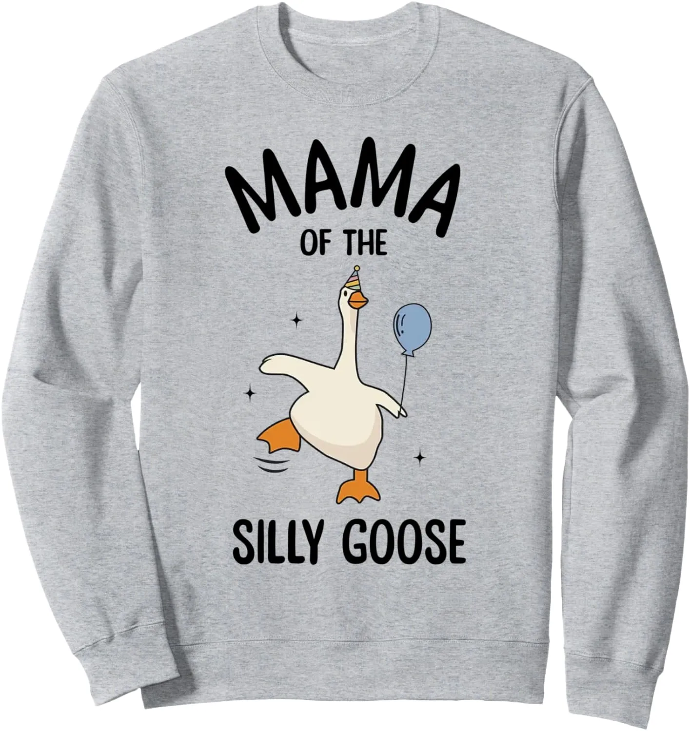 Mama Of The Silly Goose First Birthday Family Matching Sweatshirt