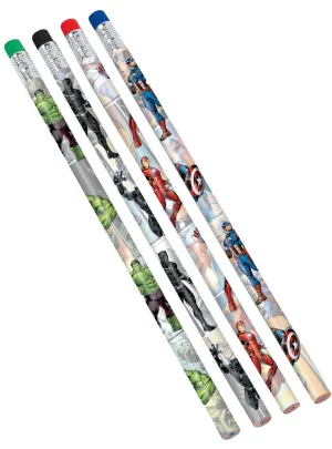 Marvel Avengers Powers Unite 8 Pack Pencils Party Favours