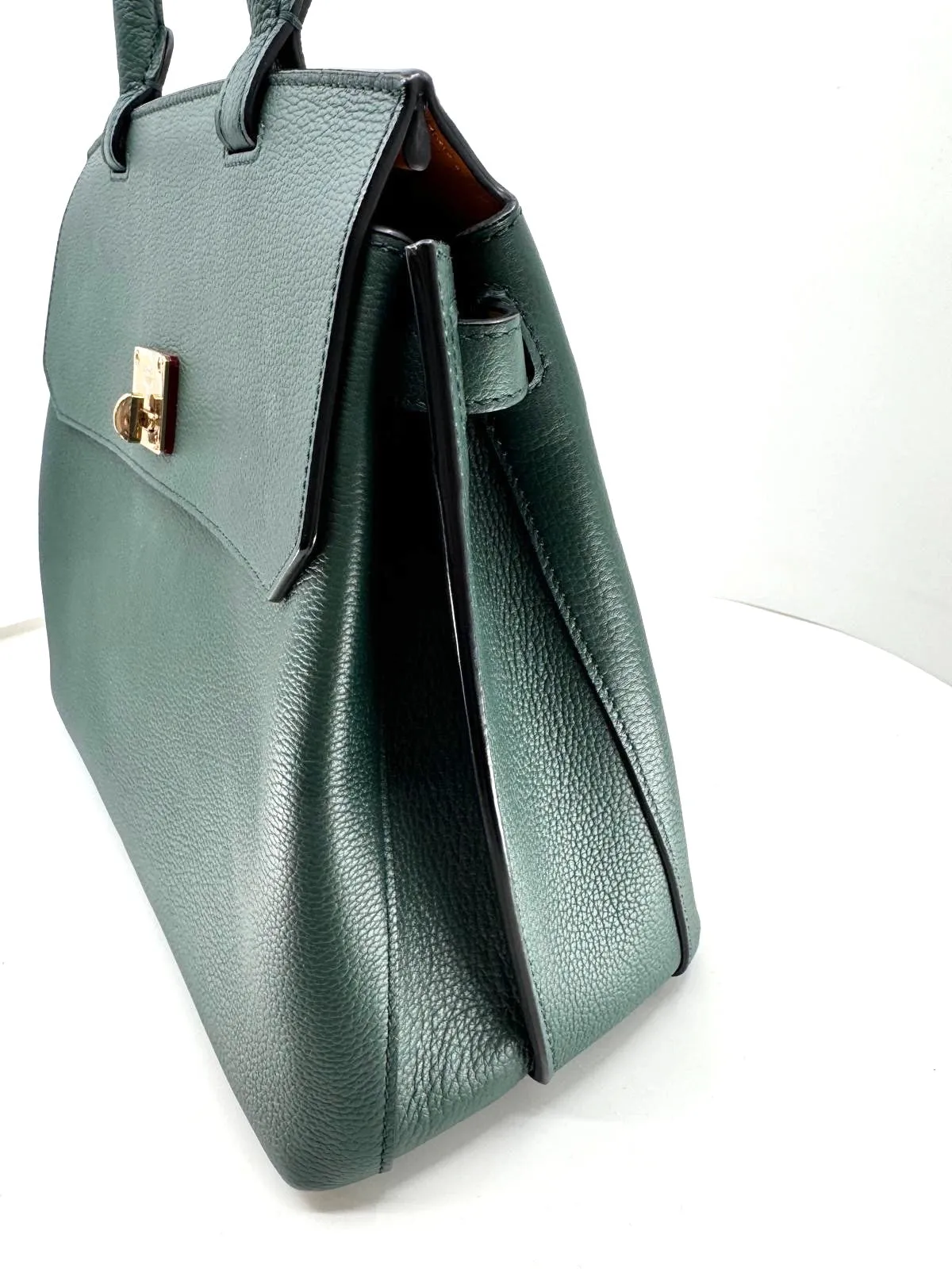 MCM GRAINED CALFSKIN LEATHER LARGE MILLA CONVERTIBLE BACKPACK